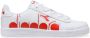 Diadora Sneakers 101.176274 01 C0823 White Ferrari Red Italy - Thumbnail 2