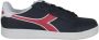 Diadora Sneakers 101.173323 01 C8594 Black iris Poppy red White - Thumbnail 2