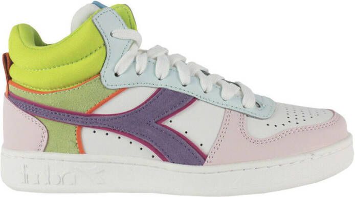 Diadora Sneakers MAGIC BASKET DEMI C9736 White Potpourri Blue gras