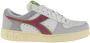 Diadora Magic Basket Low WN Dames Leren Sneakers Multicolor Dames - Thumbnail 3