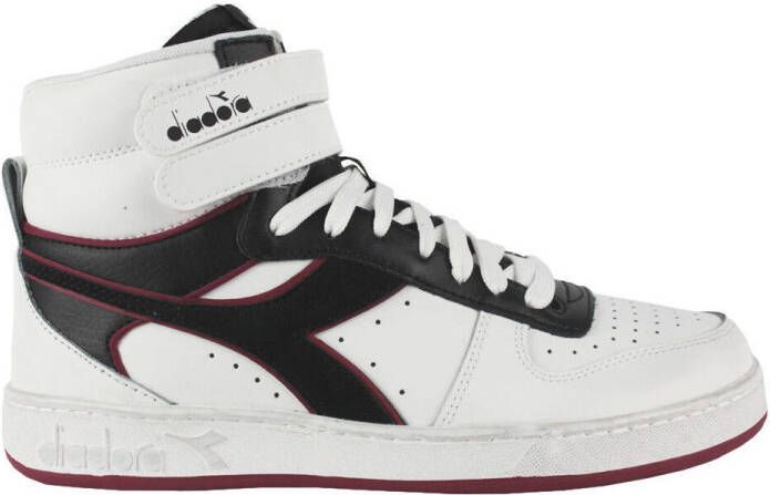 Diadora Sneakers MAGIC BASKET MID C5019 White Red granata