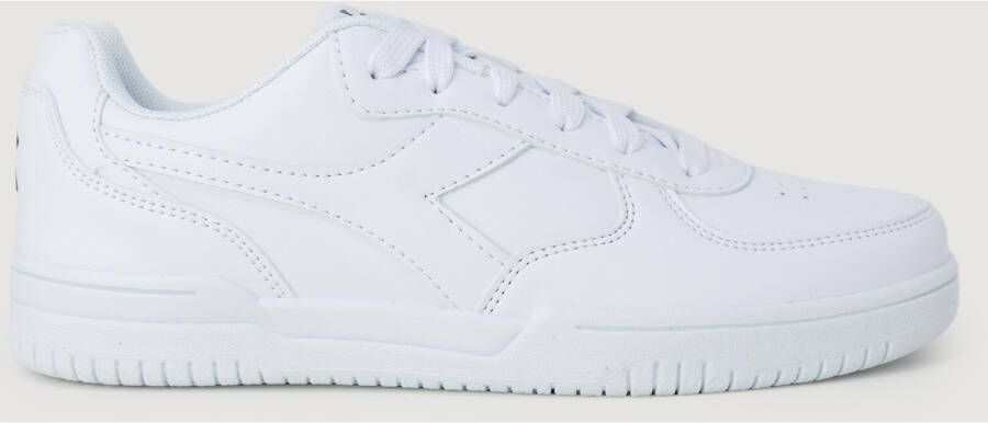 Diadora Witte Veterschoenen met Slip-on Detail White Dames - Foto 5