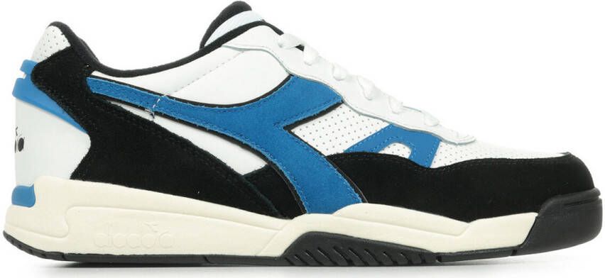Diadora Lichtblauwe Vetersneakers voor Heren Multicolor Heren - Foto 3