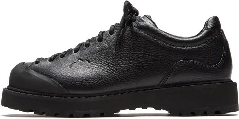 Diemme Lage Sneakers Leather Ampezzo Black Leather