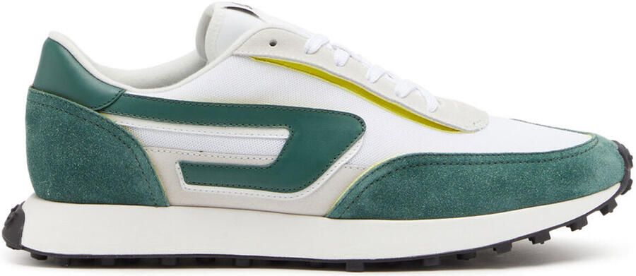 Diesel Mesh en Suède Sneaker Multicolor Heren
