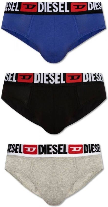 Diesel Sportschoenen 00SH05 0DDAI 3PACK-E7082 3 BLACK