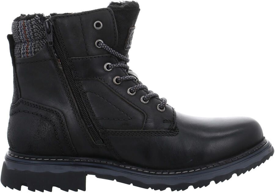 Dockers by Gerli Heren Boots 51GL102-140-100 zwart Leren Stiefel