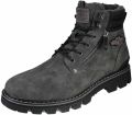 Dockers by Gerli herenlaarzen 53HX103 600220 schoenen enkellaarzen donkergrijs - Zwart