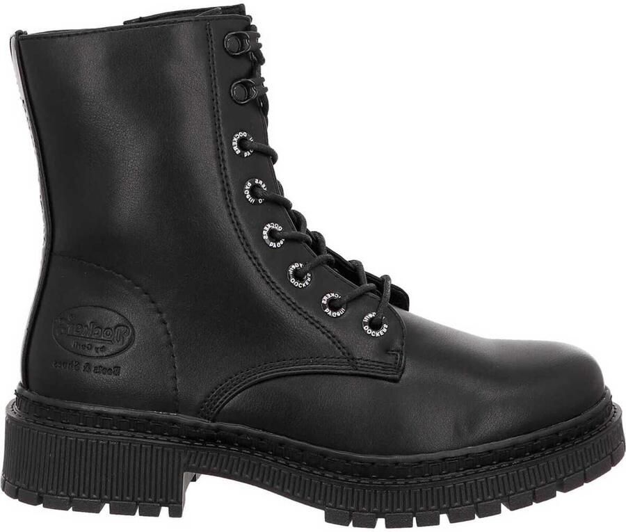 Dockers by Gerli Dames Laarzen Boots 57BI201-600-100 zwart