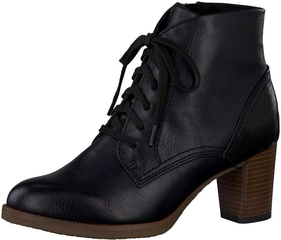 Dockers by Gerli Laarsjes Chunky laarzen met blokhak