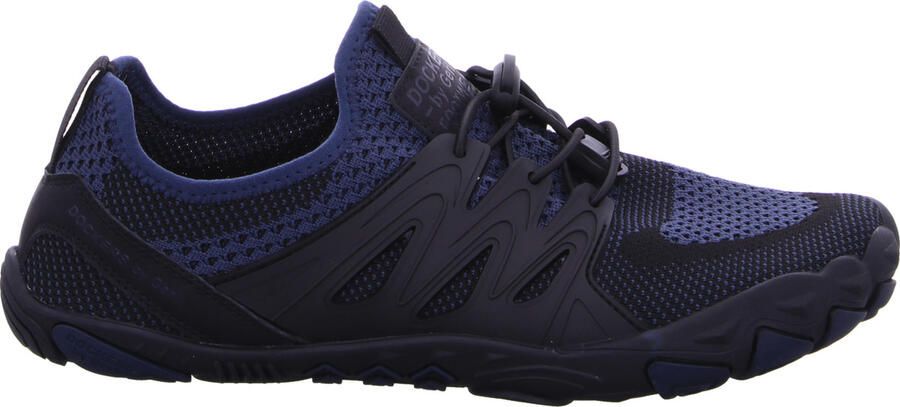 Dockers by Gerli herensneakers voor op blote voeten 56MH006-700660 schoenen donkerblauw
