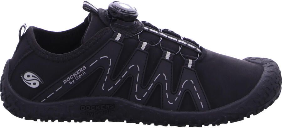 Dockers by Gerli Dames Barefoot Sneaker 59BG205-630122 black dark grey