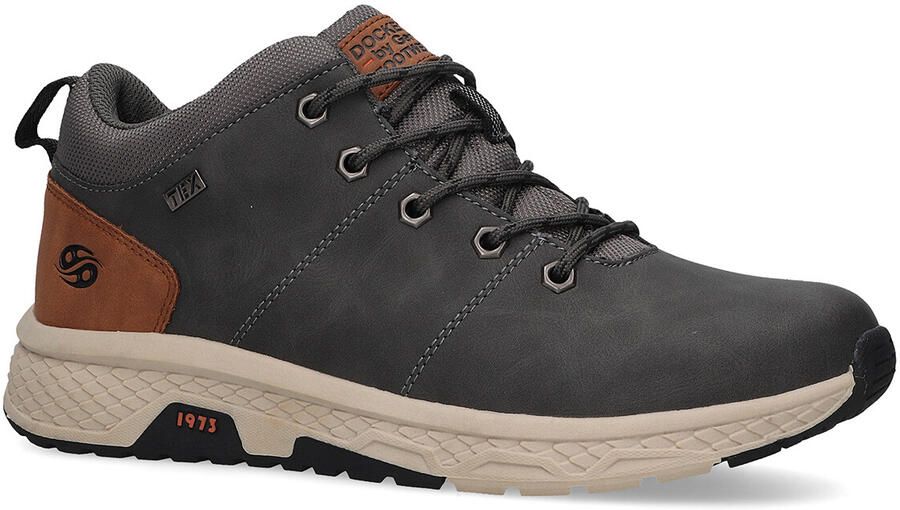 Dockers by Gerli Veterschoenen mid cut sneaker vrijetijdsschoen veterschoen zacht gewatteerd