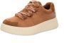 Dockers by Gerli dames plateau sneaker 55KJ204-772300 veterschoen bruin - Thumbnail 2