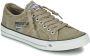 Dockers by Gerli Slip-on sneakers vrijetijdsschoen retro sneaker fake veters in coole jeanslook - Thumbnail 1