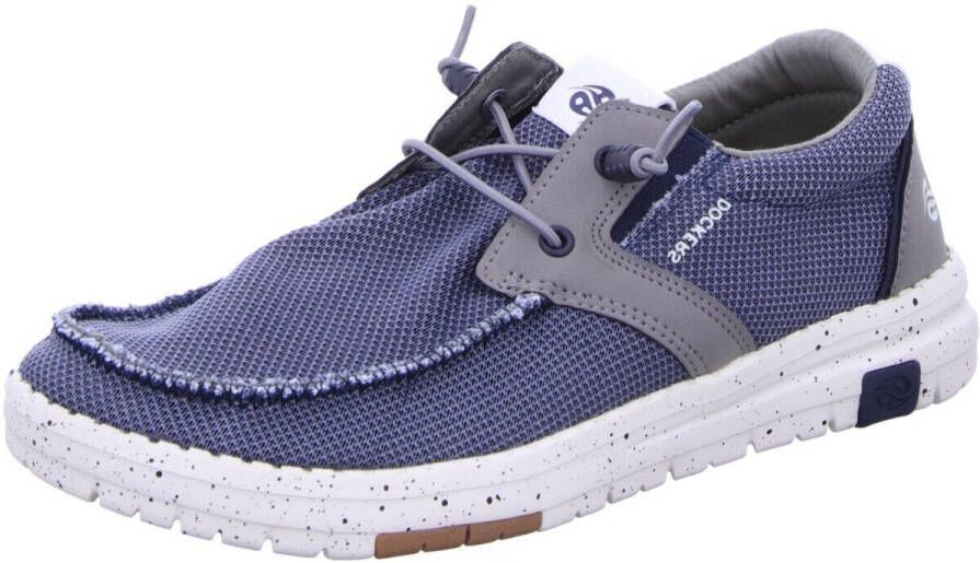 Dockers by Gerli 52AA002 Heren Mocassin espadrilles Schoenen Blauw - Foto 3