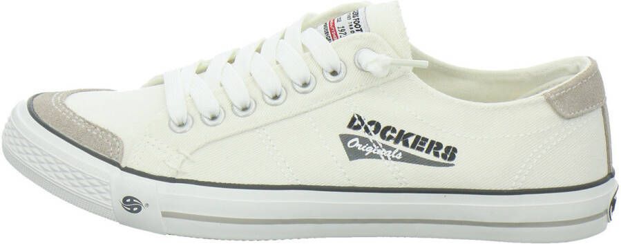 Dockers by Gerli Canvas Trainers Wit Sneakers wit Textiel - Foto 3