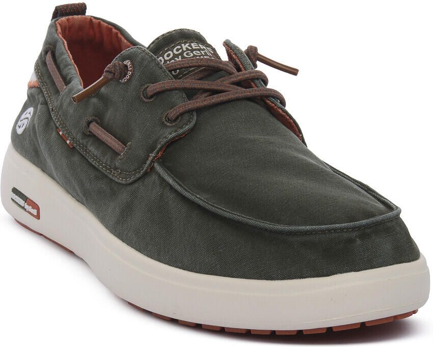 Dockers by Gerli Sneaker Sneakers olijf Textiel - Foto 3