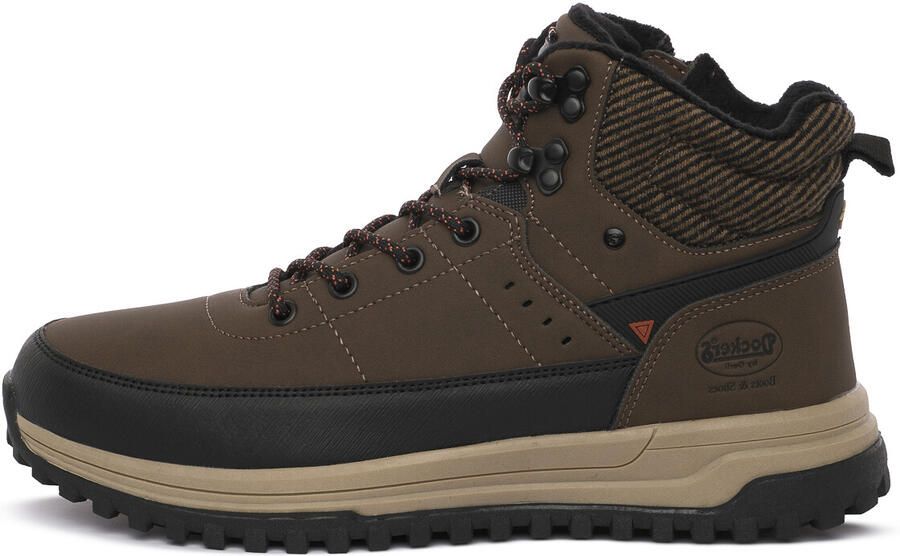 Dockers by Gerli Veterboots bruin zwart