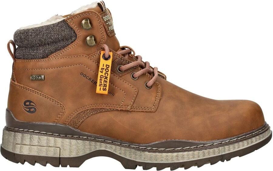 Dockers by Gerli Winterlaarzen Veterboots met warme voering