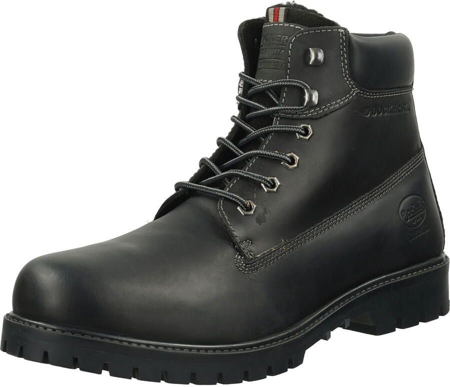 Dockers by Gerli Winterlaarzen Werkschoenen veterschoenen met blokhak - Foto 2