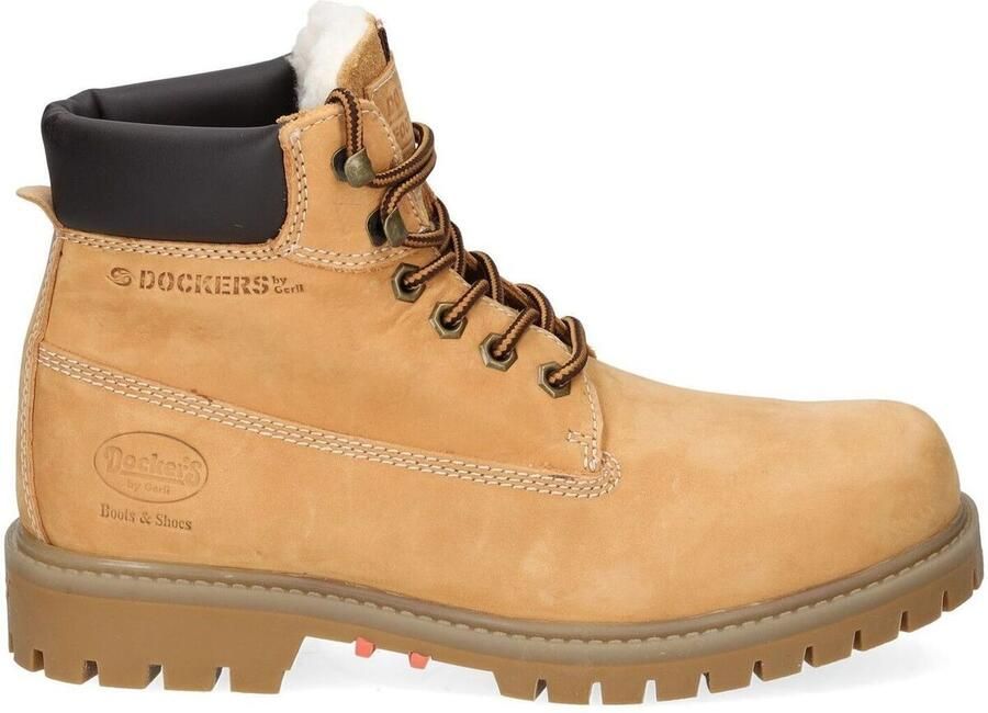 Dockers by Gerli Boots Heren Winter Laarzen Winterschoenen Gevoerd Schoenen Leer 53AX103 - Foto 5