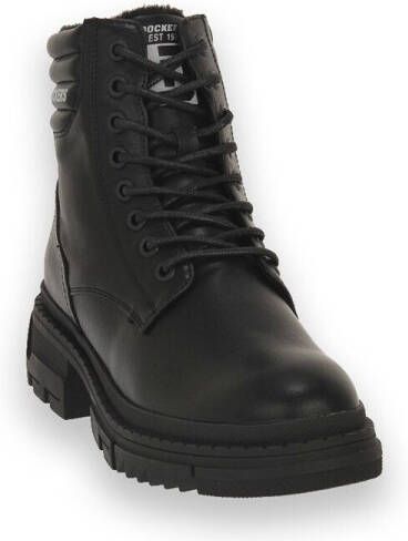 Dockers Enkellaarzen 100 Nappa Nero