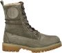 Dockers by Gerli Schnürboots Geveterde laarzen groen Leer Dames Rock wear - Thumbnail 2
