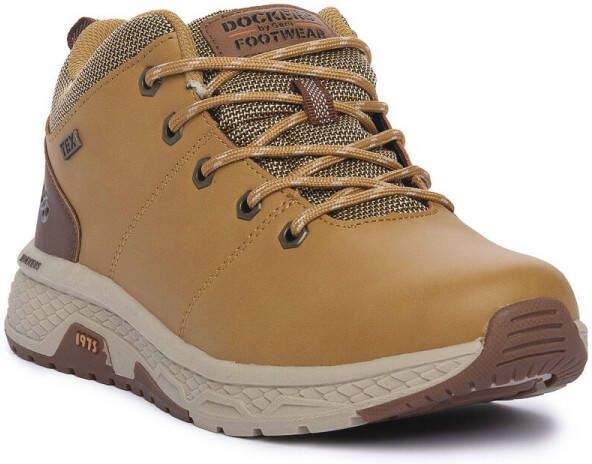 Dockers by Gerli Veterschoenen mid cut sneaker vrijetijdsschoen veterschoen zacht gewatteerd