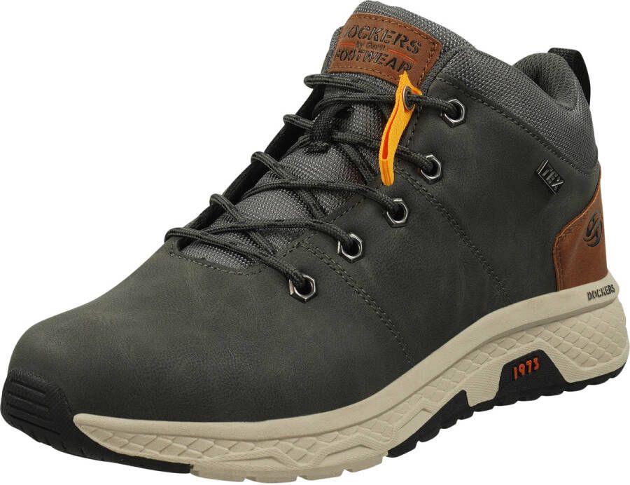 Dockers by Gerli Veterschoenen mid cut sneaker vrijetijdsschoen veterschoen zacht gewatteerd