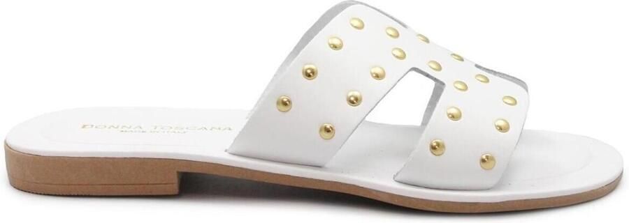 Donna Toscana Platte sandalen DON-E26-LIDO503-BI