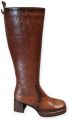 Dorking Laarzen met hakken ' cristel d9339 bottines femme cuir confort - Bruin
