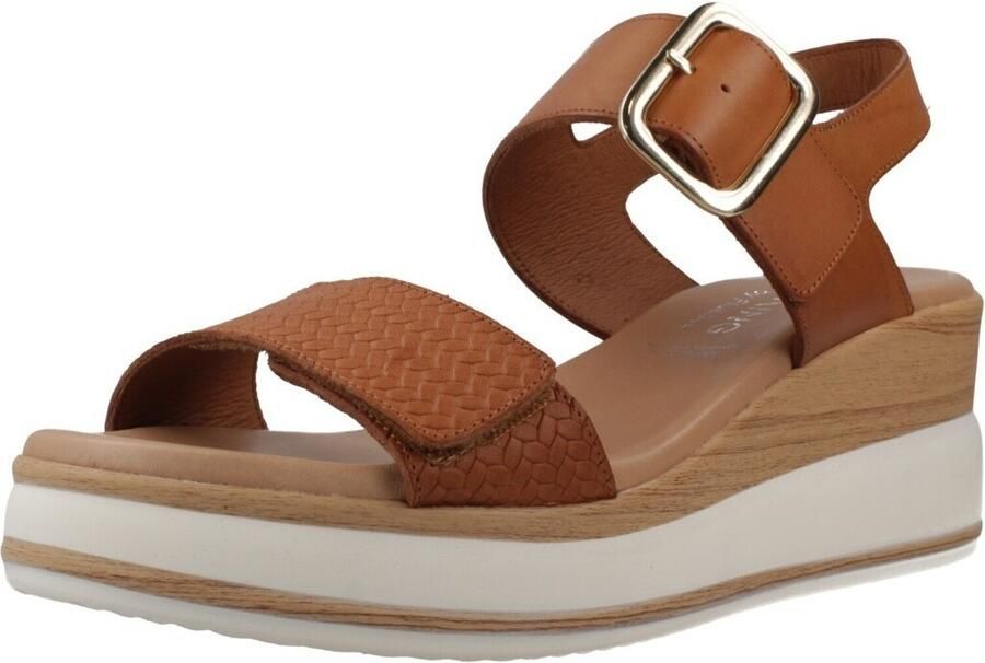 Dorking Sandalen met sleehak D9642 Tx