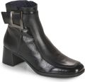 Dorking Enkellaarzen D9199-SUGAR-NEGRO - Zwart