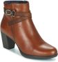 Fluchos Dames Enkellaarzen Brown Dames - Thumbnail 2