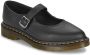 Dr. Martens Elphie Mary Jane leren ballerina's Black Virginia - Thumbnail 4