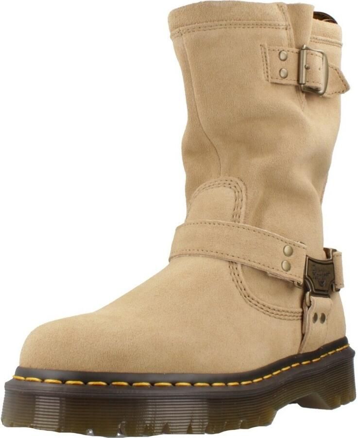 Dr. Martens Anistone Hi biker boot beige - Foto 4
