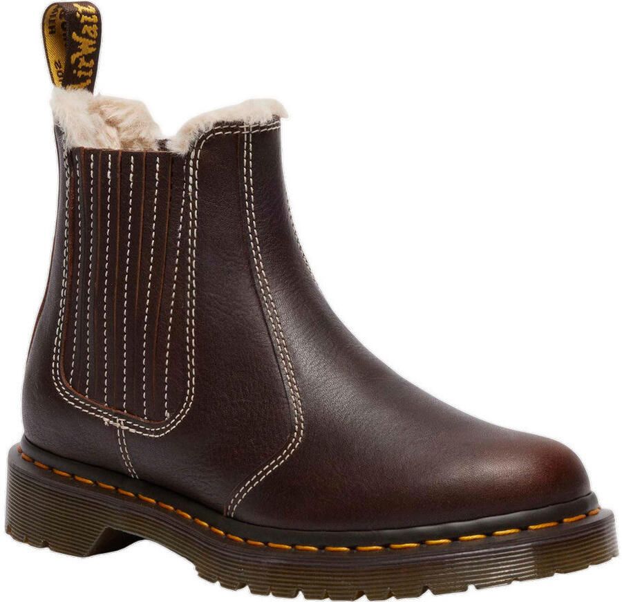 Dr. Martens Enkellaarzen Bottines 2976 Leonore doublure fausse fourrure - Foto 2