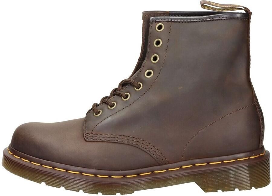 Dr Martens Dr. Martens 1460 J Gaucho Wildhorse Lamper leren veterboots donkerbruin - Foto 10