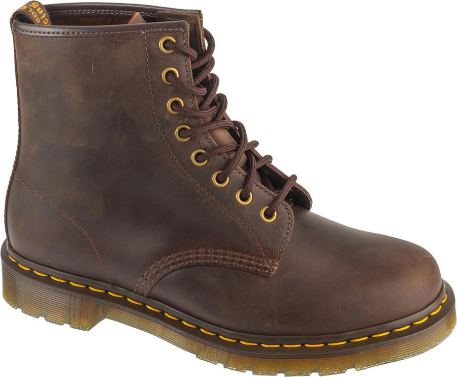 Dr Martens Dr. Martens 1460 J Gaucho Wildhorse Lamper leren veterboots donkerbruin - Foto 14