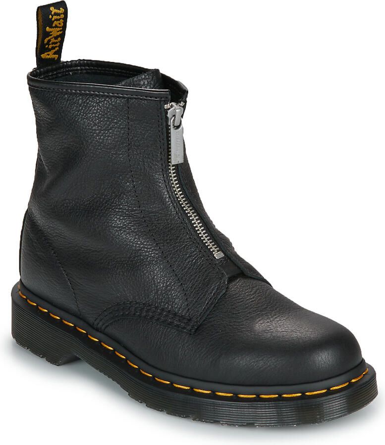 Dr. Martens Laarzen 1460 Front Zip Black Virginia