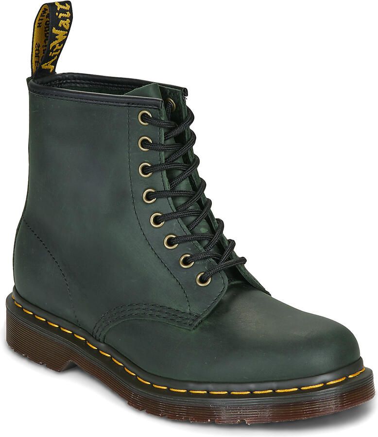 Dr. Martens Laarzen 1460 GREEN CRAZY HORSE