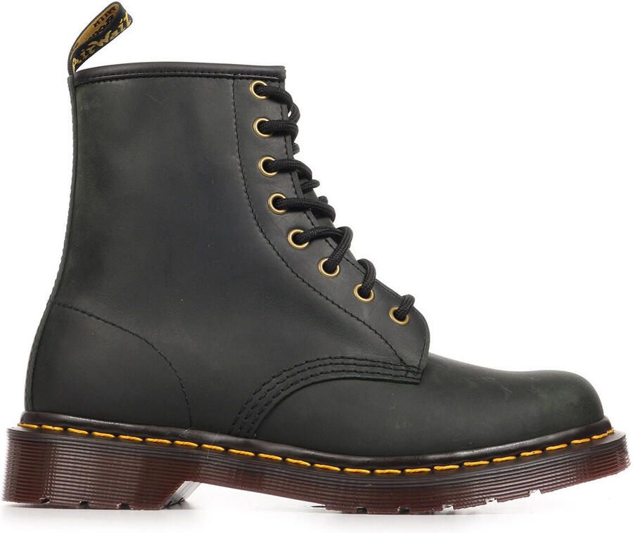 Dr. Martens dameslaarzen met veters groen - Foto 2