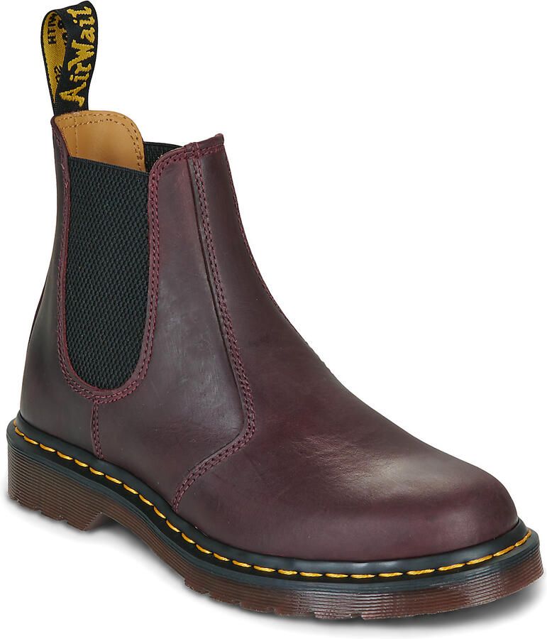 Dr. Martens Laarzen 2976 YS CHERRY RED CRAZY HORSE
