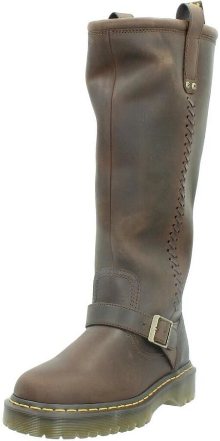 Dr. Martens ANISTONE BKR HIGH LEG BOOT Lange laarzen s laarzen Bruin - Foto 9