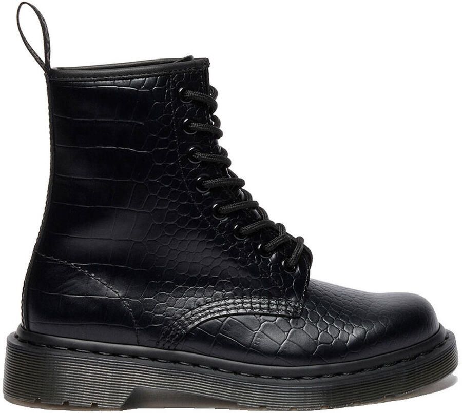 Dr. Martens Dr Martens 1460 Croco Laarzen Zwart Vrouw - Foto 8