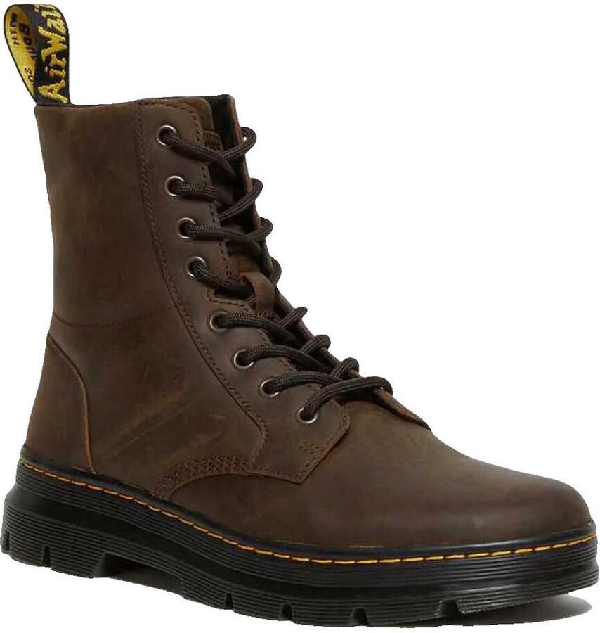 Dr. Martens Dr Martens Combs Leather Laarzen Bruin - Foto 2