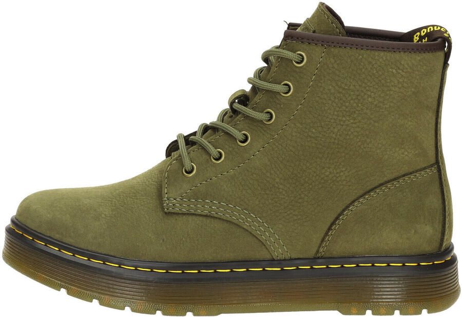 Dr. Martens Veterboots 'Brookline' olijfgroen