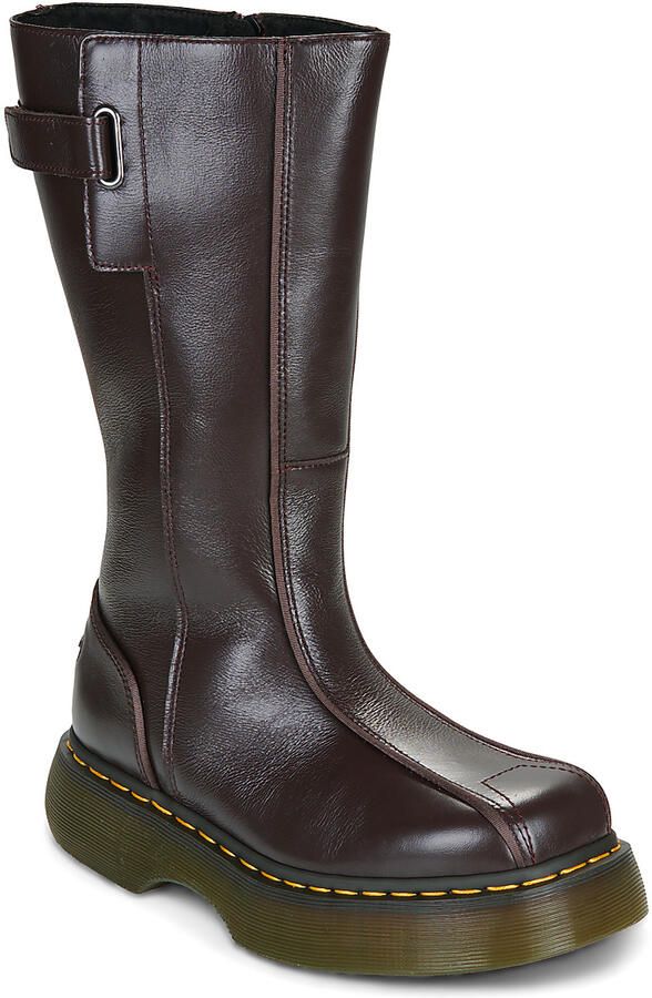 Dr. Martens Laarzen BUZZ HIGH BOOT DARK BROWN MILLED GLOSS - Foto 4