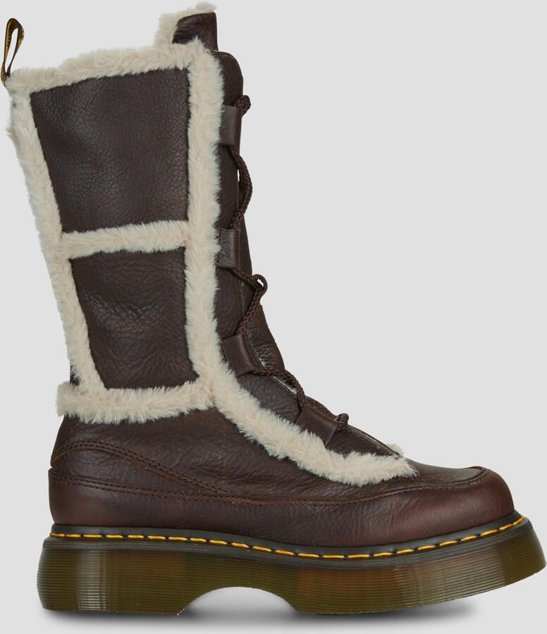 Dr. Martens Laarzen Buzz Lace WL High Leg Boot Dark Brown